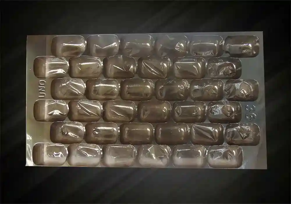 Kiwi fruit packaging tray